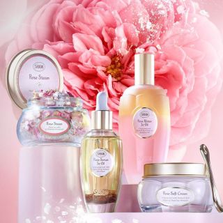 SABON ローズシリーズ スクラブ5個セット(ボディスクラブ)