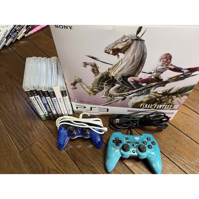 PS3本体 ファイナルファンタジー13ライトニングモデル+コントローラー
