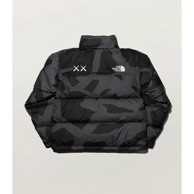 THE NORTH FACE - KAWS North Face Nuptse Jacket L カウズ THE NORTH FACE - KAWS North Face Nuptse Jacket L カウズ