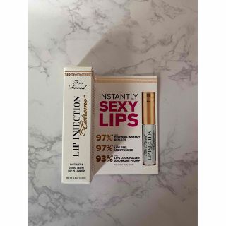 トゥフェイス(Too Faced)の新品未使用　Too Faced LIP INJECTION ミニサイズ(リップグロス)