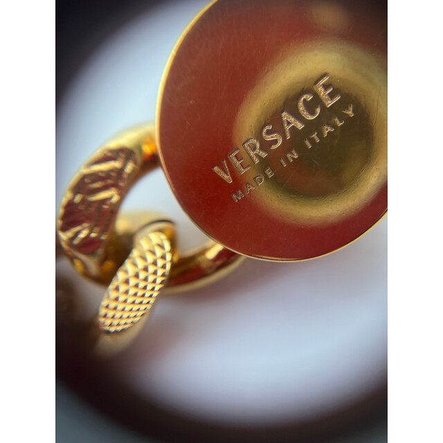 VERSACE(ヴェルサーチ)の◆◆VERSACE ベルサーチ チェーンブレスレット メドゥーサ GP メッキ ゴールド メンズのアクセサリー(ブレスレット)の商品写真