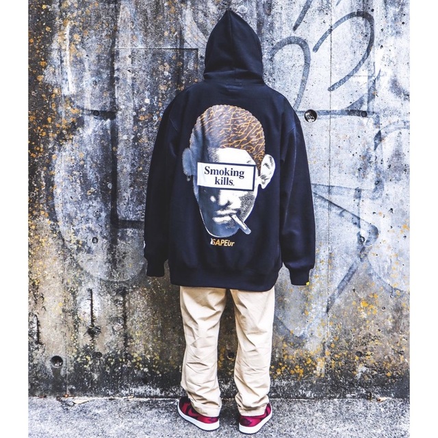 SAPEur▪ CHOCOLATE HEAD HOODIE  ／L メンズのトップス(パーカー)の商品写真