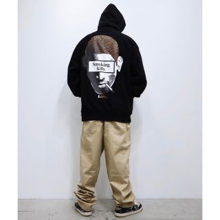 SAPEur▪ CHOCOLATE HEAD HOODIE  ／L(パーカー)