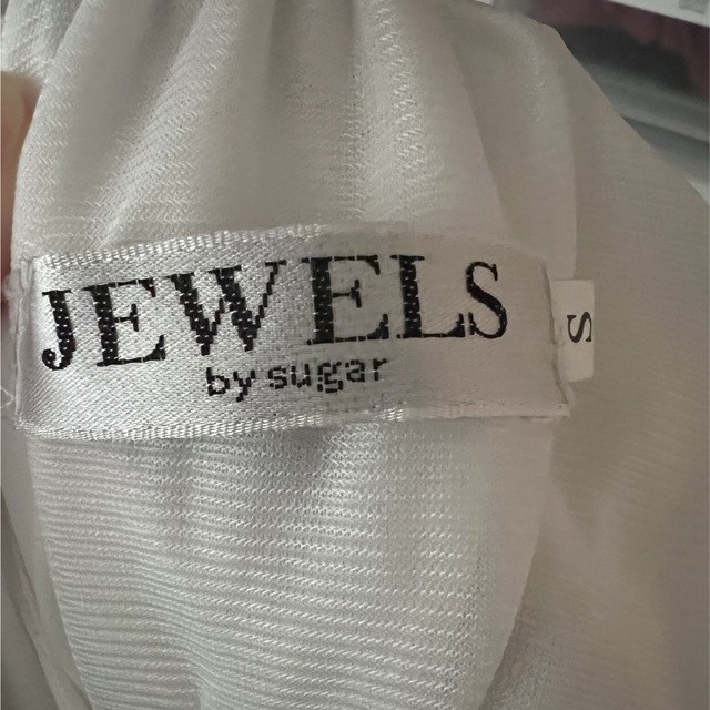 JEWELS(ジュエルズ)のJEWELS ロングドレス ホワイト レディースのフォーマル/ドレス(ロングドレス)の商品写真