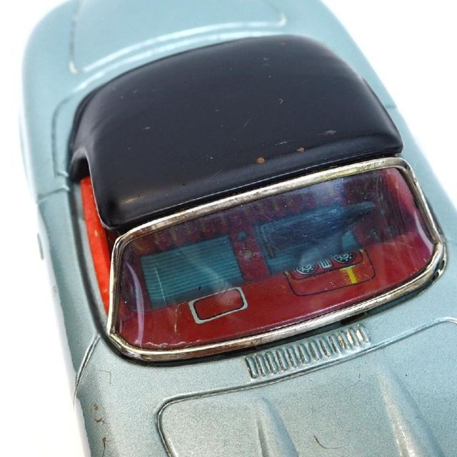 萬代屋【メルセデス ベンツ300SLソフトトップ水色】ブリキ 萬代屋【メルセデス ベンツ300SLソフトトップ水色】ブリキ