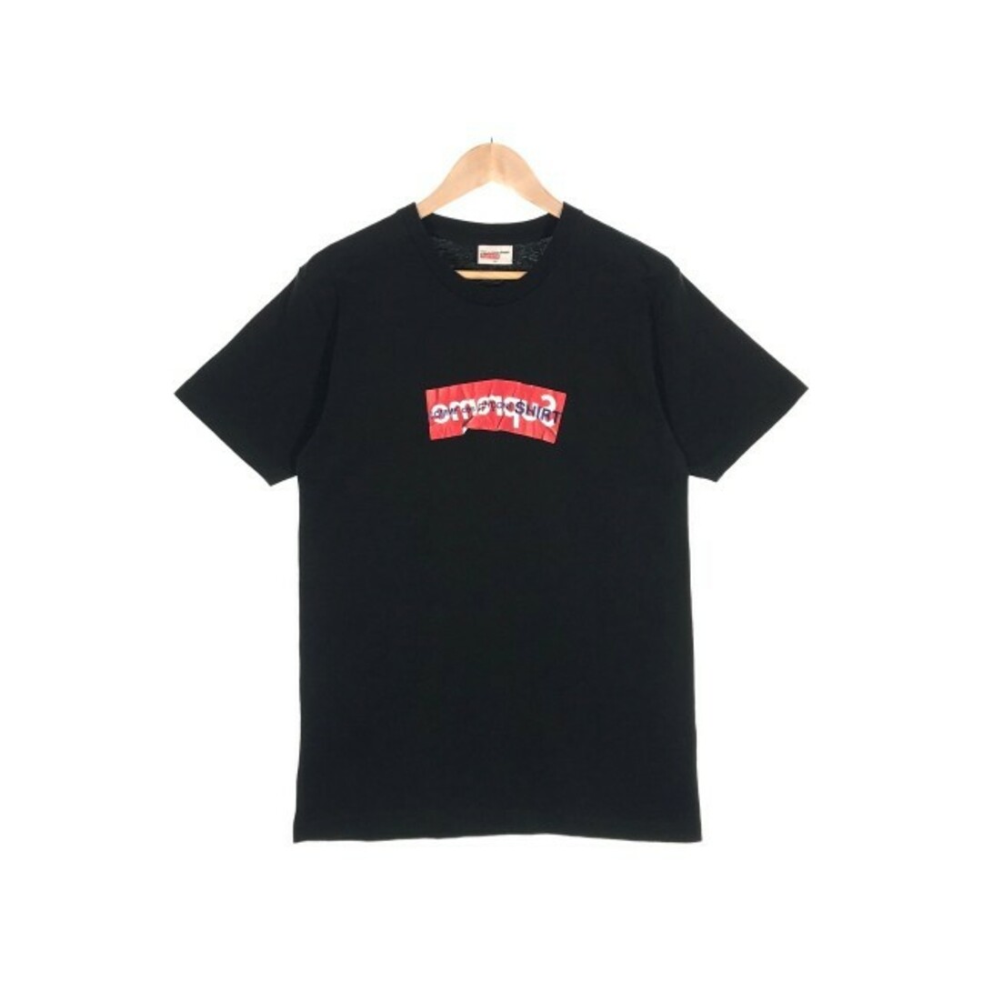 supreme シュプリーム コム デ ギャルソン Tシャツ ボックス ロゴ