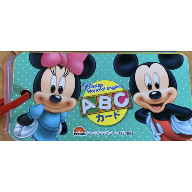 Disney(ディズニー)のディズニー英語システムDWE限定非売品　ABCカード　オマケ付き エンタメ/ホビーのトレーディングカード(その他)の商品写真