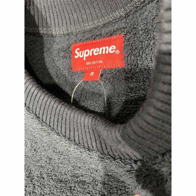 supreme 17ss terry crewneck  short sサイズ