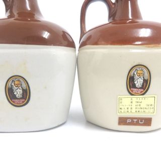 未開封★Grand Old Parr【グランド・オールドパー】 デラックス 陶器 2本セット 750ml 替え栓付 箱なし