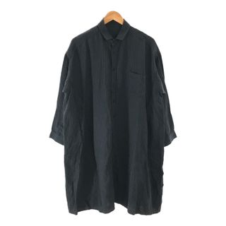 ネストローブ(nest Robe)のnest Robe シャツ ワンピース L.GREY(ひざ丈ワンピース)