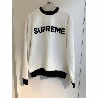 Supreme Terry Crewneck  17SS white S