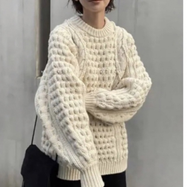 CLANE - 新品未使用 CLANE HAND CABLE ARCH KNIT ニットの通販 by t's