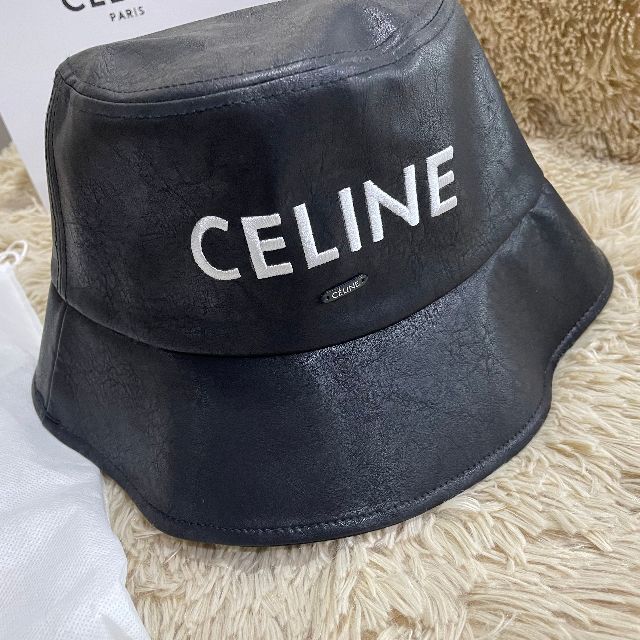 箱付き CELINE セリーヌ バケットハット サイズM デニム | CELINE