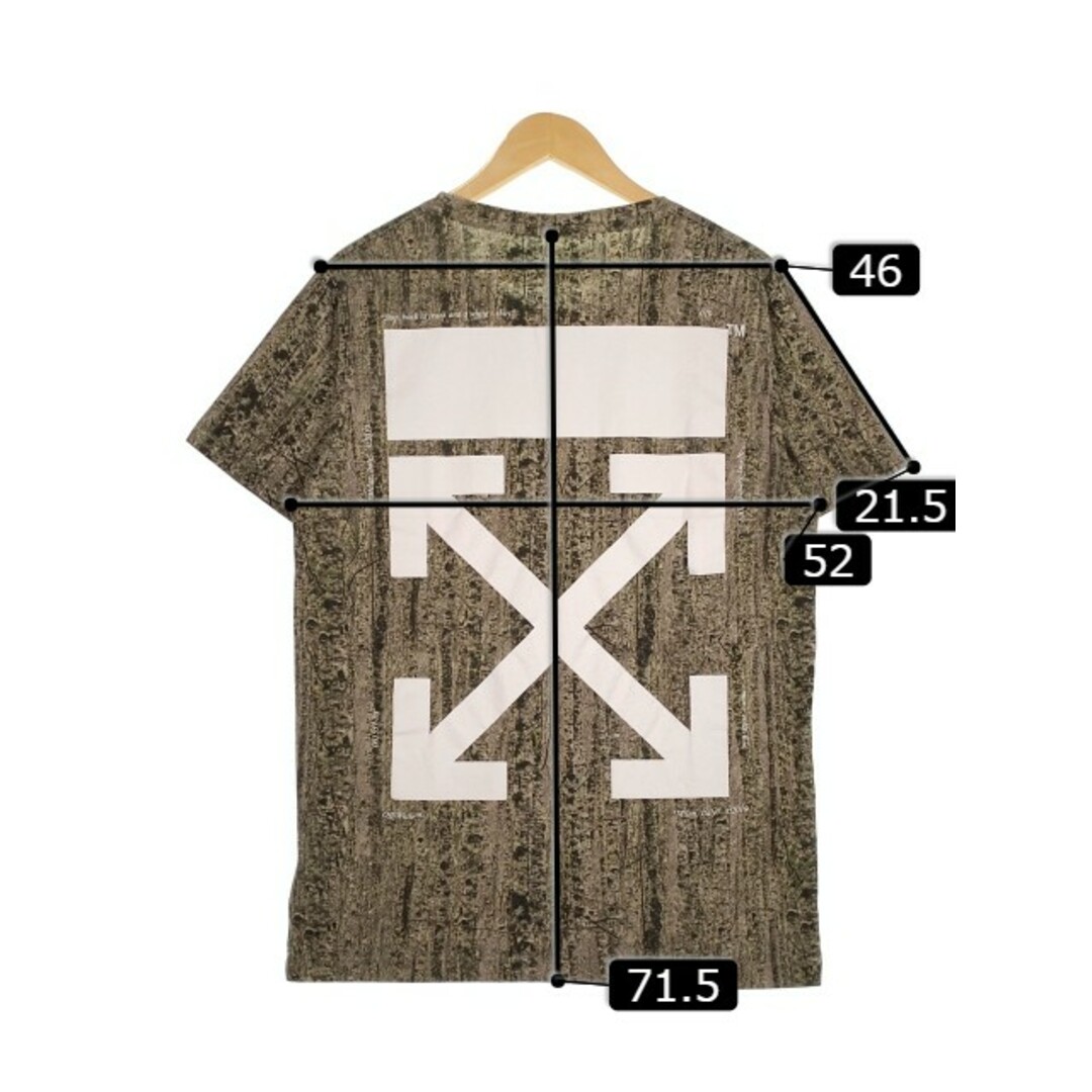 OFF-WHITE(オフホワイト)のオフホワイト 19SS ツリーバックアロープリントTシャツ Size M メンズのトップス(Tシャツ/カットソー(半袖/袖なし))の商品写真