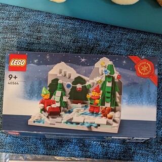 LEGO レゴ40564 エルフとたのしい冬　ノベルティ(知育玩具)