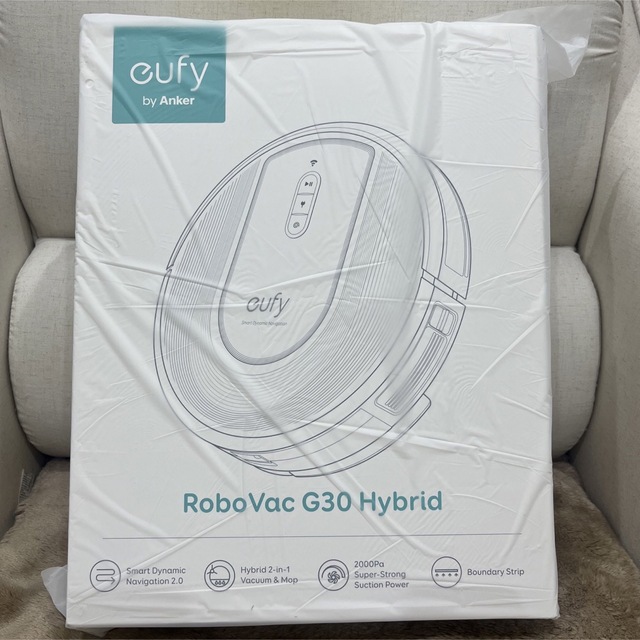 ポスターフレーム Anker ロボット掃除機 eufy ROBOVAC G30 HYBRID 白