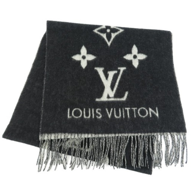 一部予約!】 LOUIS VUITTON レディース【中古】 ブラック カシミヤ