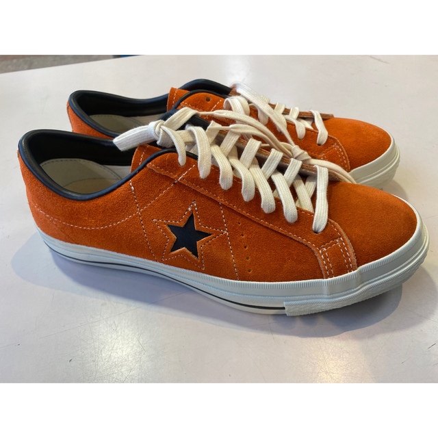 CONVERSE(コンバース)の日本製 コンバース ワンスター オレンジスエード 26.5センチ 新品 メンズの靴/シューズ(スニーカー)の商品写真