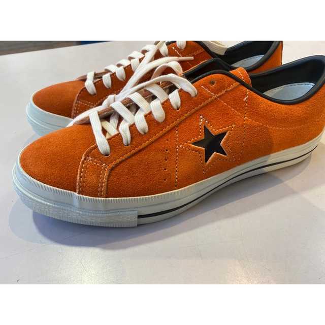 CONVERSE(コンバース)の日本製 コンバース ワンスター オレンジスエード 26.5センチ 新品 メンズの靴/シューズ(スニーカー)の商品写真