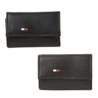 トミーヒルフィガー(TOMMY HILFIGER)のトミーヒルフィガー 専属BOX付き キーケース 31tl17x013 BROWN(キーケース)