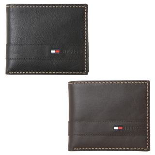 トミーヒルフィガー(TOMMY HILFIGER)のトミーヒルフィガー 専属BOX付き 折り財布 31tl25x019 BLACK(折り財布)