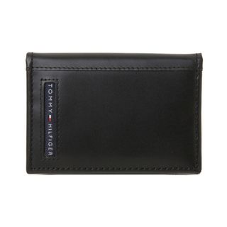 トミーヒルフィガー(TOMMY HILFIGER)のトミーヒルフィガー 専属BOX付き 名刺入れ 31tl20x026 BLACK(名刺入れ/定期入れ)