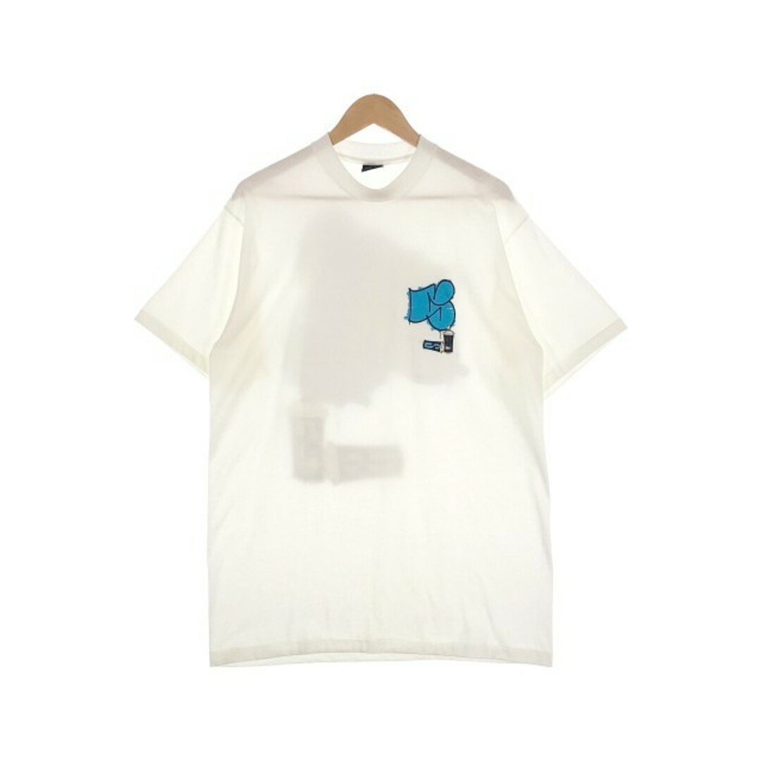 STUSSY(ステューシー)のステューシー スプレー缶 グラフィック両面プリント Tシャツ Size L メンズのトップス(Tシャツ/カットソー(七分/長袖))の商品写真