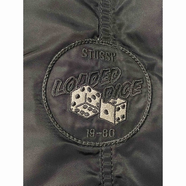 コラボ/Stussy/MA-1/ジャケット/N-2B/ブラック/限定/ALPHA 古典 16000