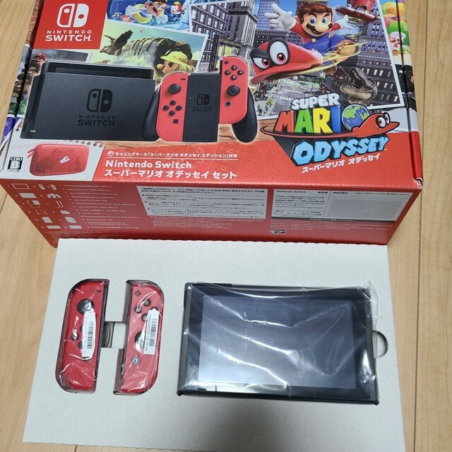 【動作確認済】Nintendo Switch HAC　マリオオデッセイ カラー