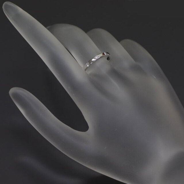 TASAKI(タサキ)の田崎真珠 K18WG ダイヤモンド リング 0.08ct レディースのアクセサリー(リング(指輪))の商品写真