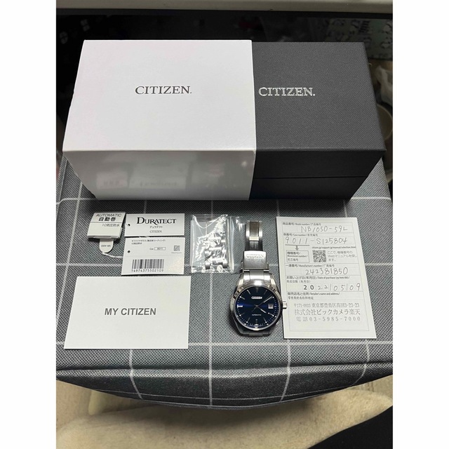 CITIZEN(シチズン)のシチズン　自動巻き　NB1050-59  保証期間内 メンズの時計(腕時計(アナログ))の商品写真