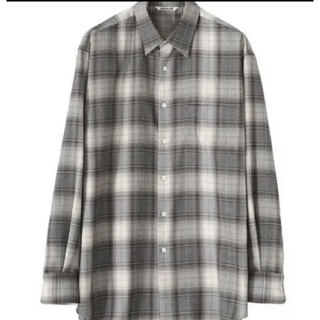 オーラリー(AURALEE)の新品auralee super light wool check shirts(シャツ)