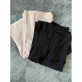 ユニクロ(UNIQLO)のマタニティレギンス　2着セット(マタニティ下着)