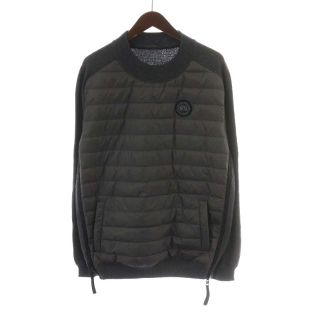 カナダグース(CANADA GOOSE)のCANADA GOOSE セーター 長袖 中綿 L グレー 6992MB(ニット/セーター)