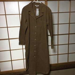 ユニクロ(UNIQLO)の新品 ユニクロ コーデュロイロングシャツ(シャツ/ブラウス(長袖/七分))