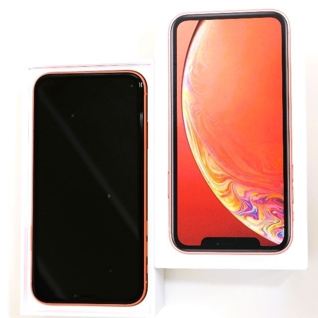 公式ショップ】 iPhone XR Coral 128 GB SIMフリー