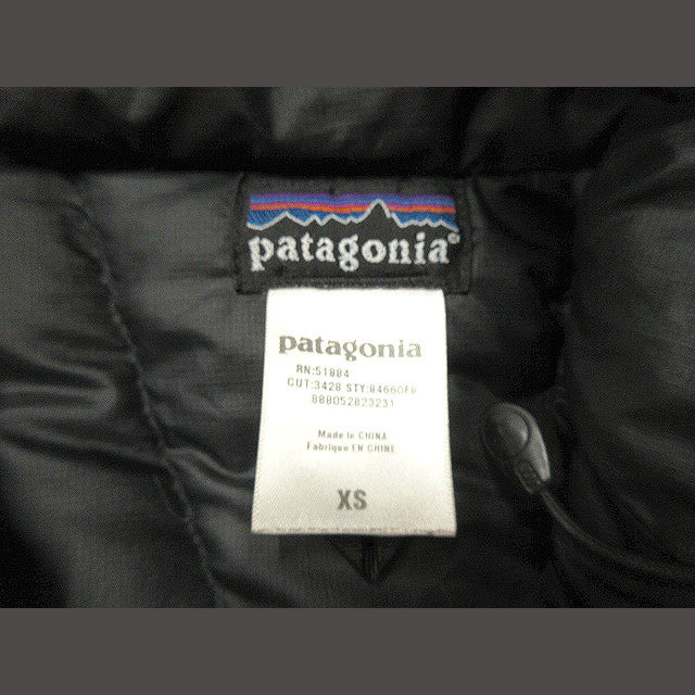 patagonia(パタゴニア)のパタゴニア Patagonia ダウンセーター プルオーバー XS ブラック メンズのジャケット/アウター(ダウンジャケット)の商品写真