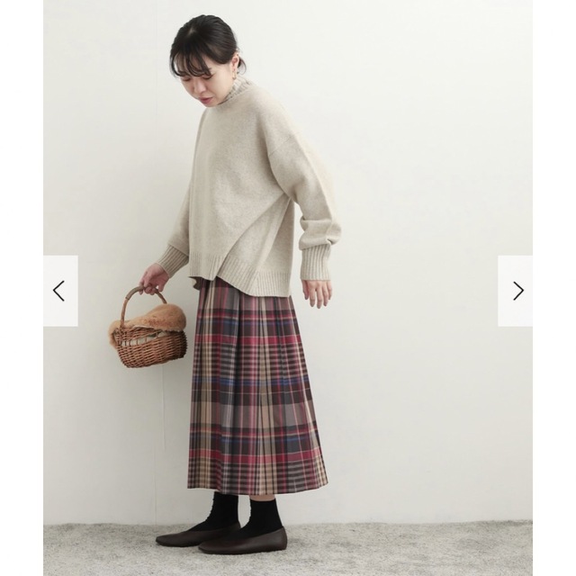☆新品未使用タグ付き☆UR DOORS*カラーチェックプリーツスカート ☆新品未使用タグ付き☆UR DOORS*カラーチェックプリーツスカート