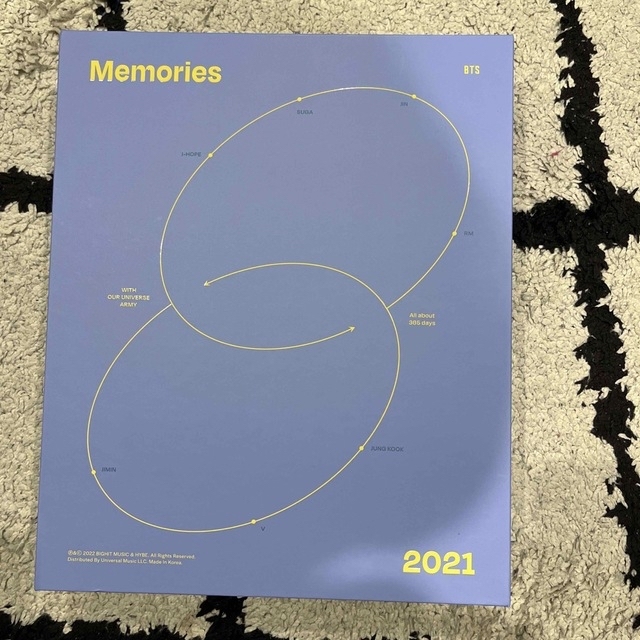 BTS Memories2021DVD トレカ無し エンタメ/ホビーのCD(K-POP/アジア)の商品写真