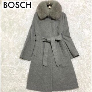 BOSCH ロングコート グレー-