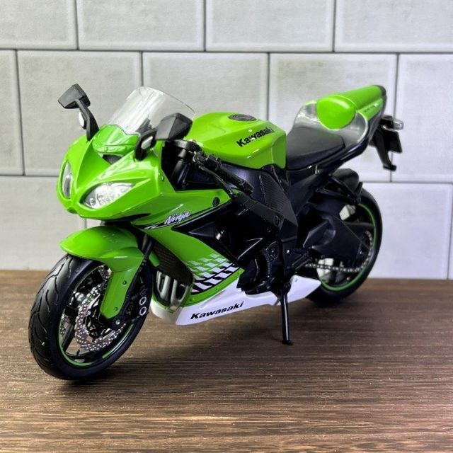 最大49%OFFクーポン Maisto マイスト 12 カワサキ ニンジャ ZX-10R Kawasaki Ninja オートバイ  Motorcycle バイク Bike Model ロードバイク 完成品