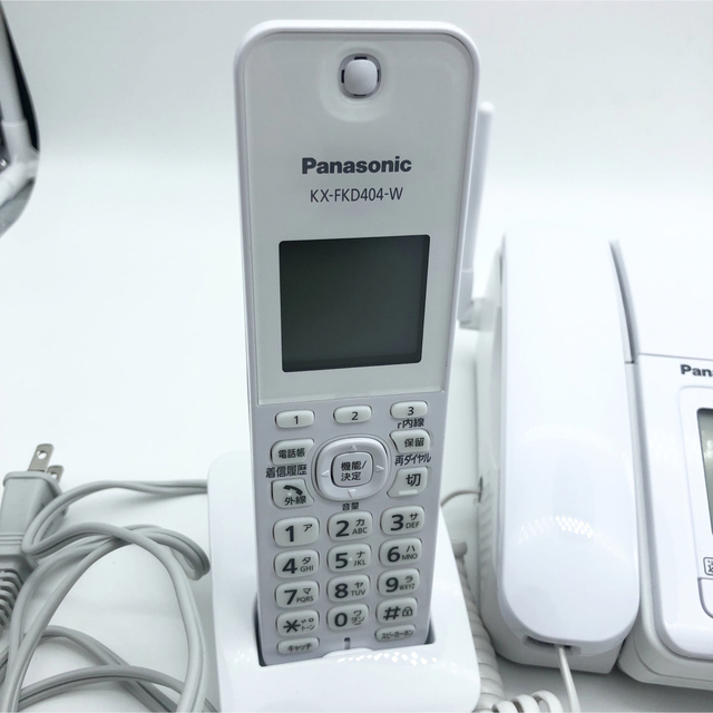 Panasonic(パナソニック)のパナソニック おたっくす デジタルコードレスFAX 子機付き KX-PD205 スマホ/家電/カメラの生活家電(その他)の商品写真