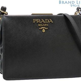 PRADA - 超美品プラダサフィアーノ ライトフレームバッグ ショルダー ...