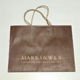 マークスアンドウェブ(MARKS&WEB)のMARKS＆WEB ショップ袋(ショップ袋)