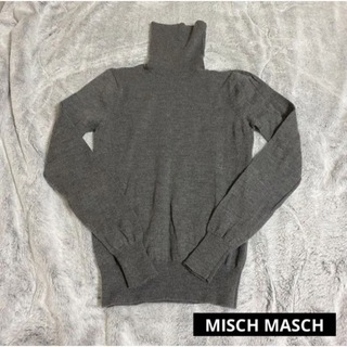 ミッシュマッシュ(MISCH MASCH)のMISCH MASCH タートルネックニット 38 グレー(ニット/セーター)