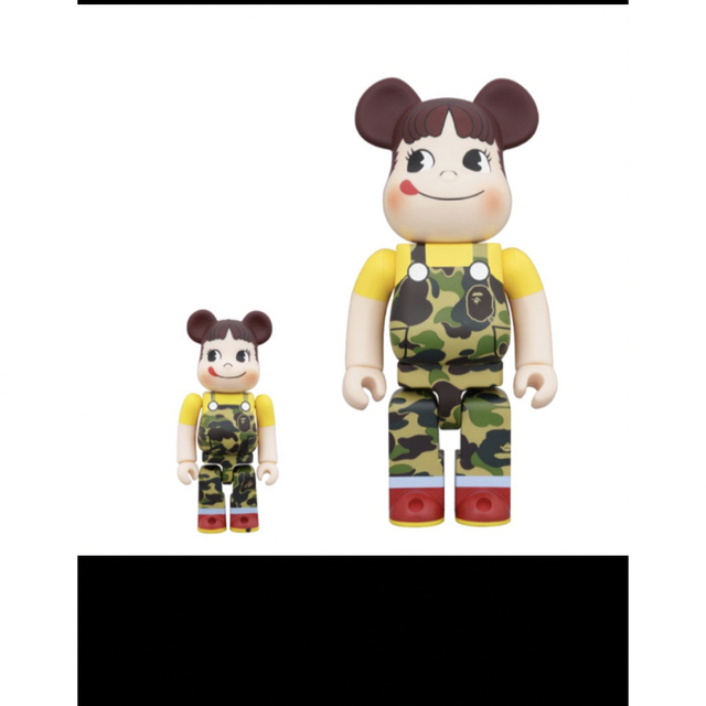 BE@RBRICK BAPE(R) ペコちゃん 100％ & 400％2体セット