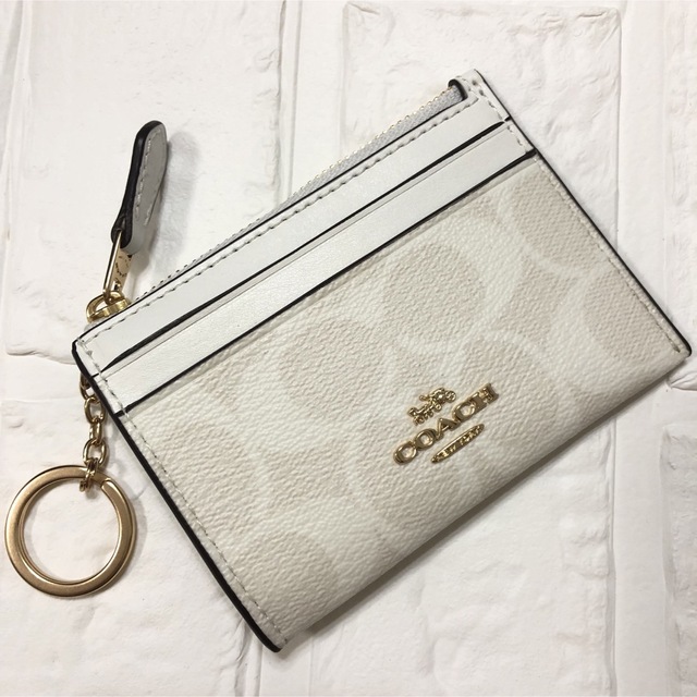 COACH(コーチ)のCOACH IDカードホルダーキーリング付きコインケース  レディースのファッション小物(コインケース)の商品写真