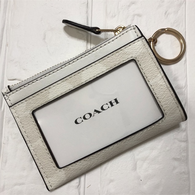 COACH(コーチ)のCOACH IDカードホルダーキーリング付きコインケース  レディースのファッション小物(コインケース)の商品写真