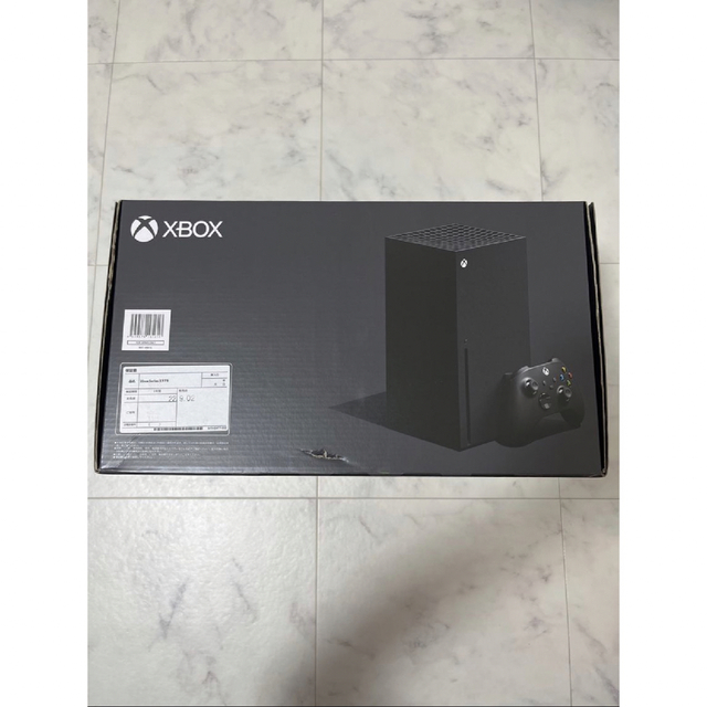 Xbox(エックスボックス)のMicrosoft Xbox Series X エンタメ/ホビーのゲームソフト/ゲーム機本体(家庭用ゲーム機本体)の商品写真