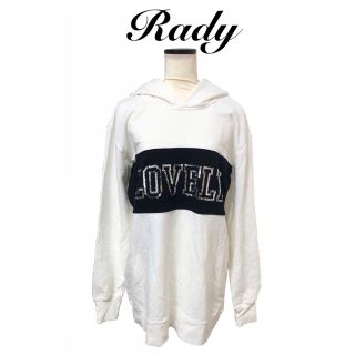 レディー(Rady)の【ちょっちょ様限定】Rady LOVELY パーカー ワンピース Fサイズ (パーカー)